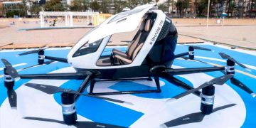 Benidorm primer vuelo de aerotaxi