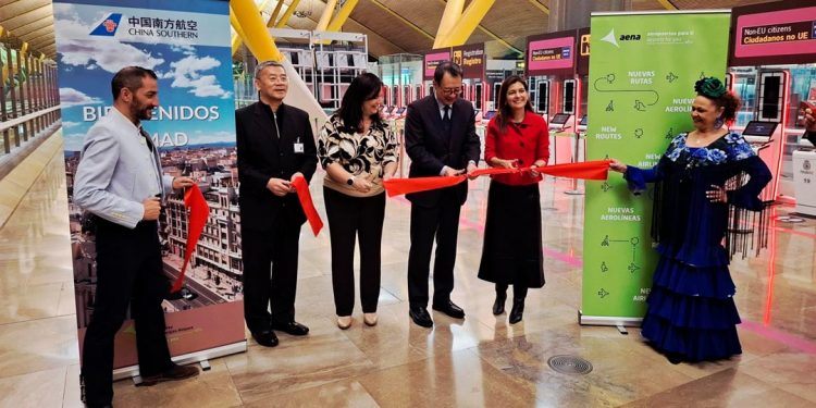 China Southern inaugura vuelos directos Madrid y Guangzhou