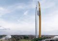 Torre Panorama noria vertical skyline de Madrid