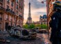 Francia disturbios incendios